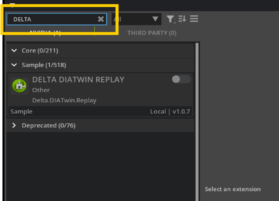 Search Extension